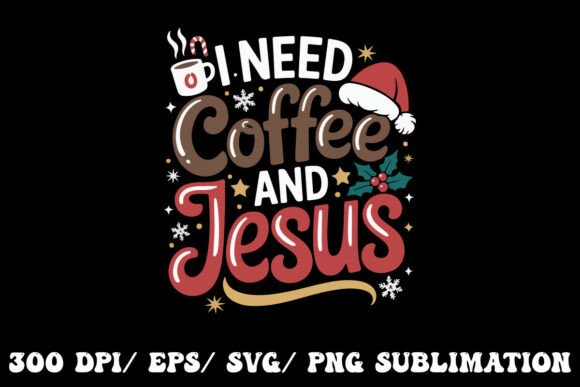 Coffee Jesus Are My Therapy: A Versatile T-Shirt Design