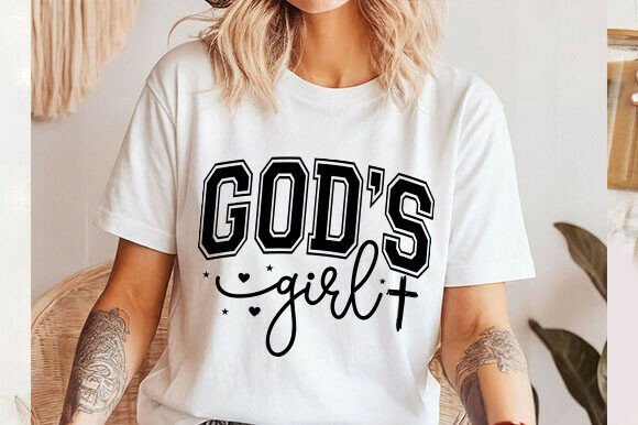 God’s Girl SVG: A Unique Graphic for T-Shirt Designs