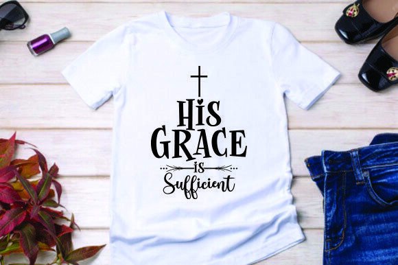 His Grace is Sufficient Graphics: A Freebie for Faith Blogs