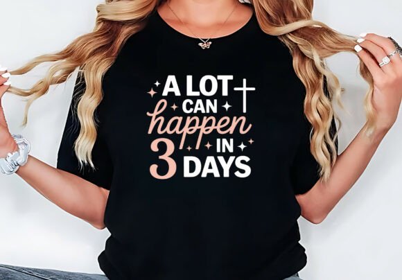 Review: A Lot Can Happen in 3 Days Easter Jesus Graphics Freebie