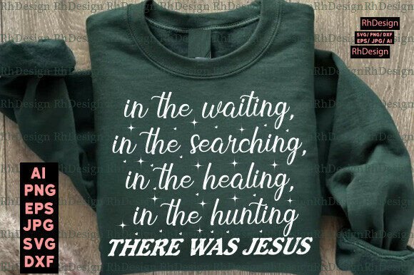 There Was Jesus Svg: A Versatile Graphic for T-Shirt Designs