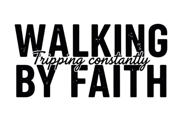 Walking by Faith Christian Typography Review